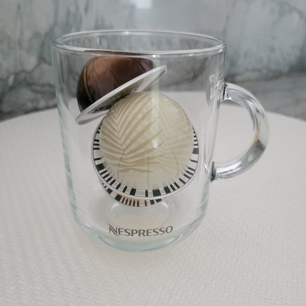 Nespresso Glass Coffee Mug